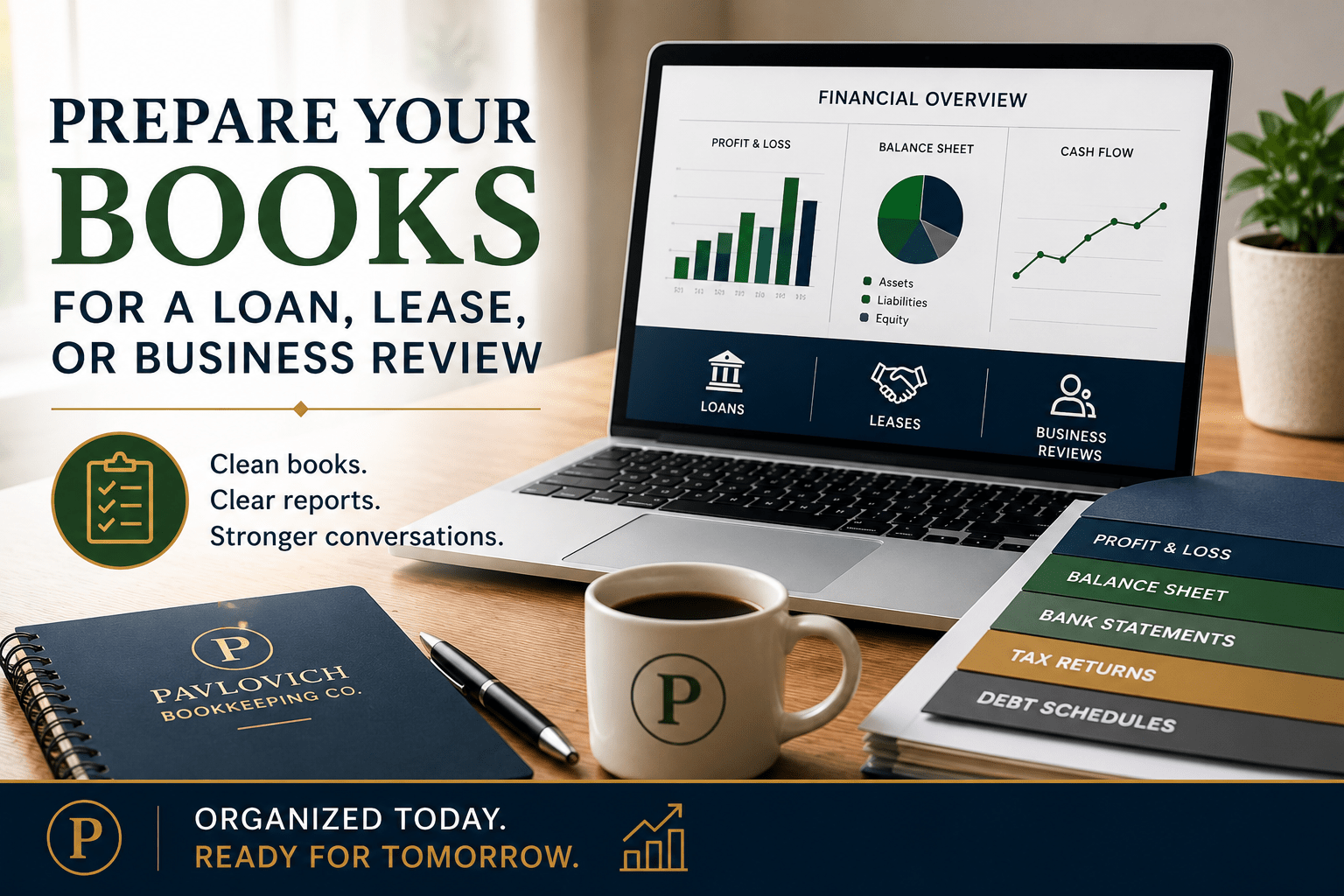 Preparing Your Books for a Loan, Lease, or Business Review
